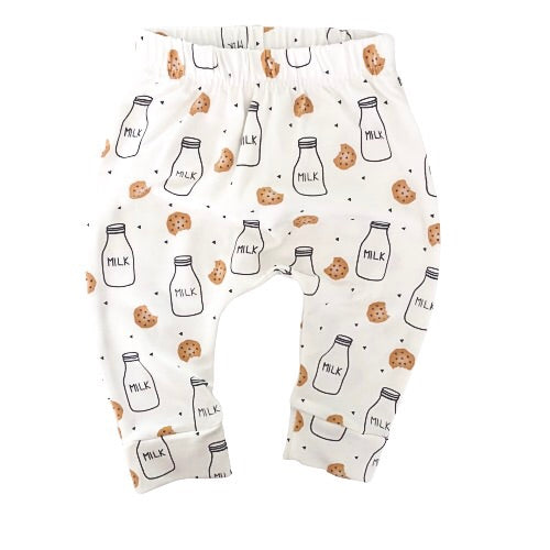 Milk & Cookie Print Leggings 2.0 - KEWE Clothing