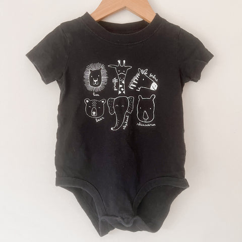 Safari animal friends bodysuit - Size 18M