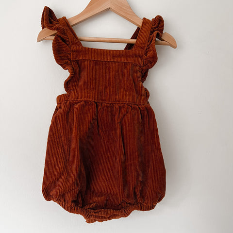 Corduroy pinafore Size 18-24M
