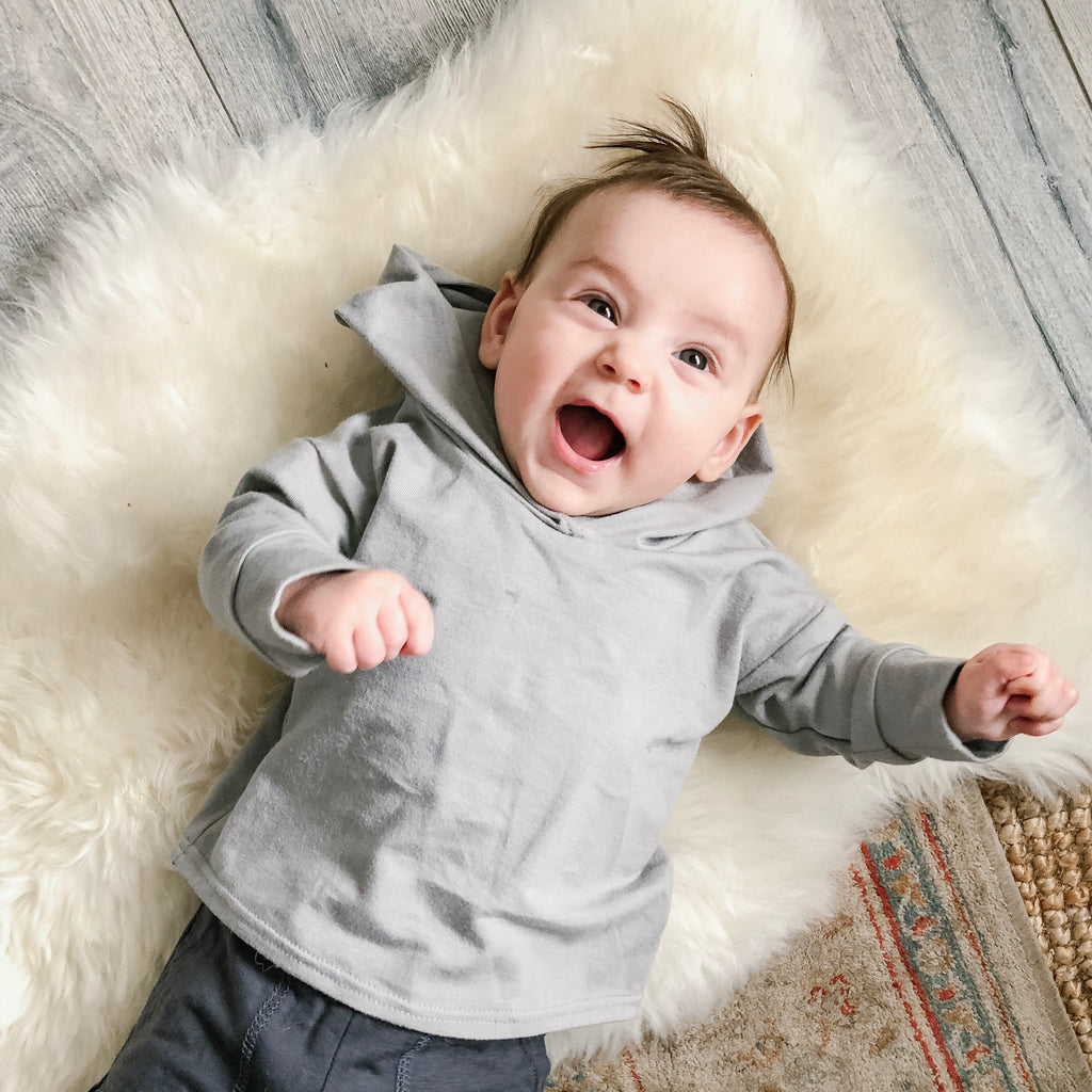 Bamboo Hoodie - Cloudy Day - KEWE Clothing 