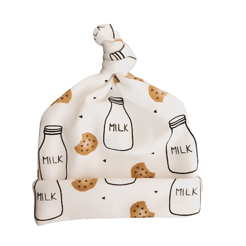 Organic Cotton Baby Beanie - Newborn - KEWE Clothing 