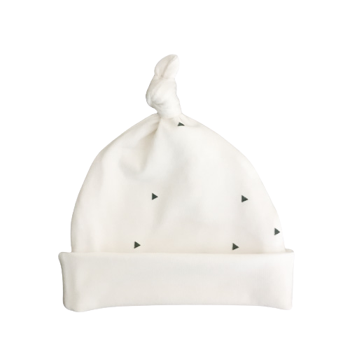 Organic Cotton Baby Beanie - Newborn - KEWE Clothing 