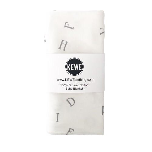 Organic Cotton Baby Blankets - KEWE Clothing 