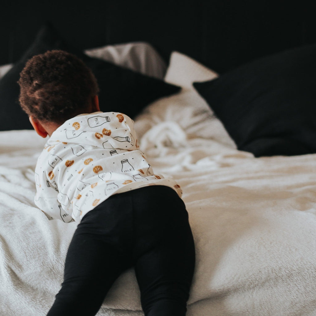 Bamboo Pocket pants - Night Sky (Black) - KEWE Clothing 