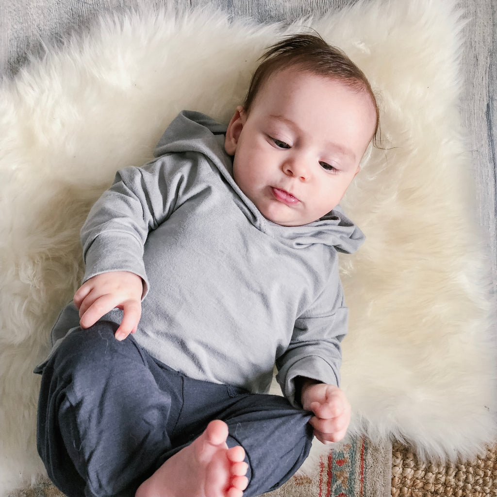 Bamboo Pocket pants - Dark Sky - KEWE Clothing 