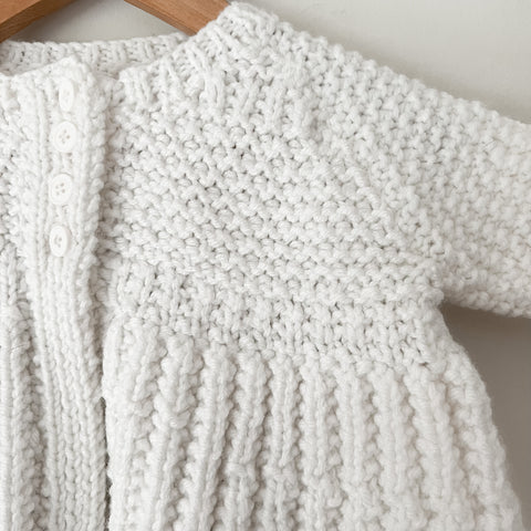 Gilet tricoté à la main Taille 2T