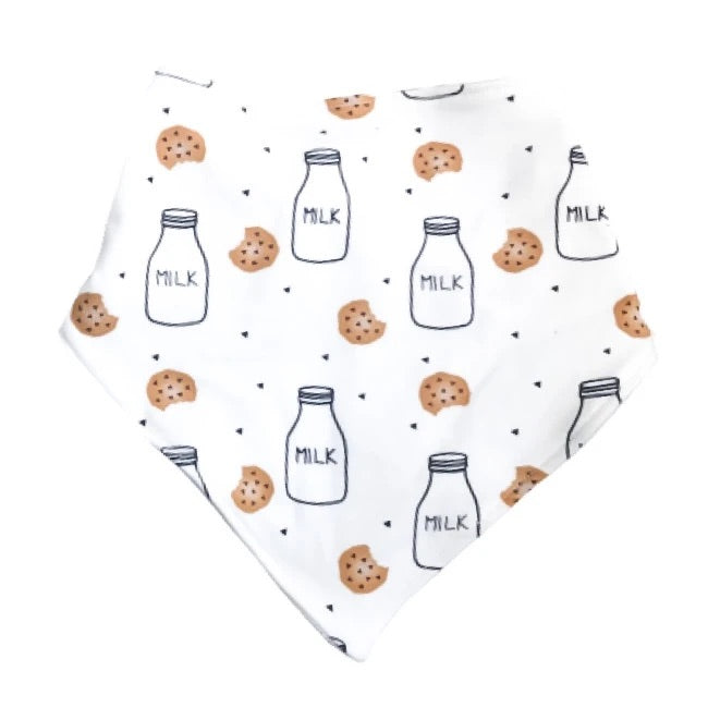 Organic Cotton Bandana Bibs - Large (6M+) - KEWE Clothing 