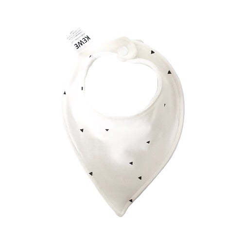 Organic Cotton Bandana Bibs - Newborn (0-6M) - KEWE Clothing 
